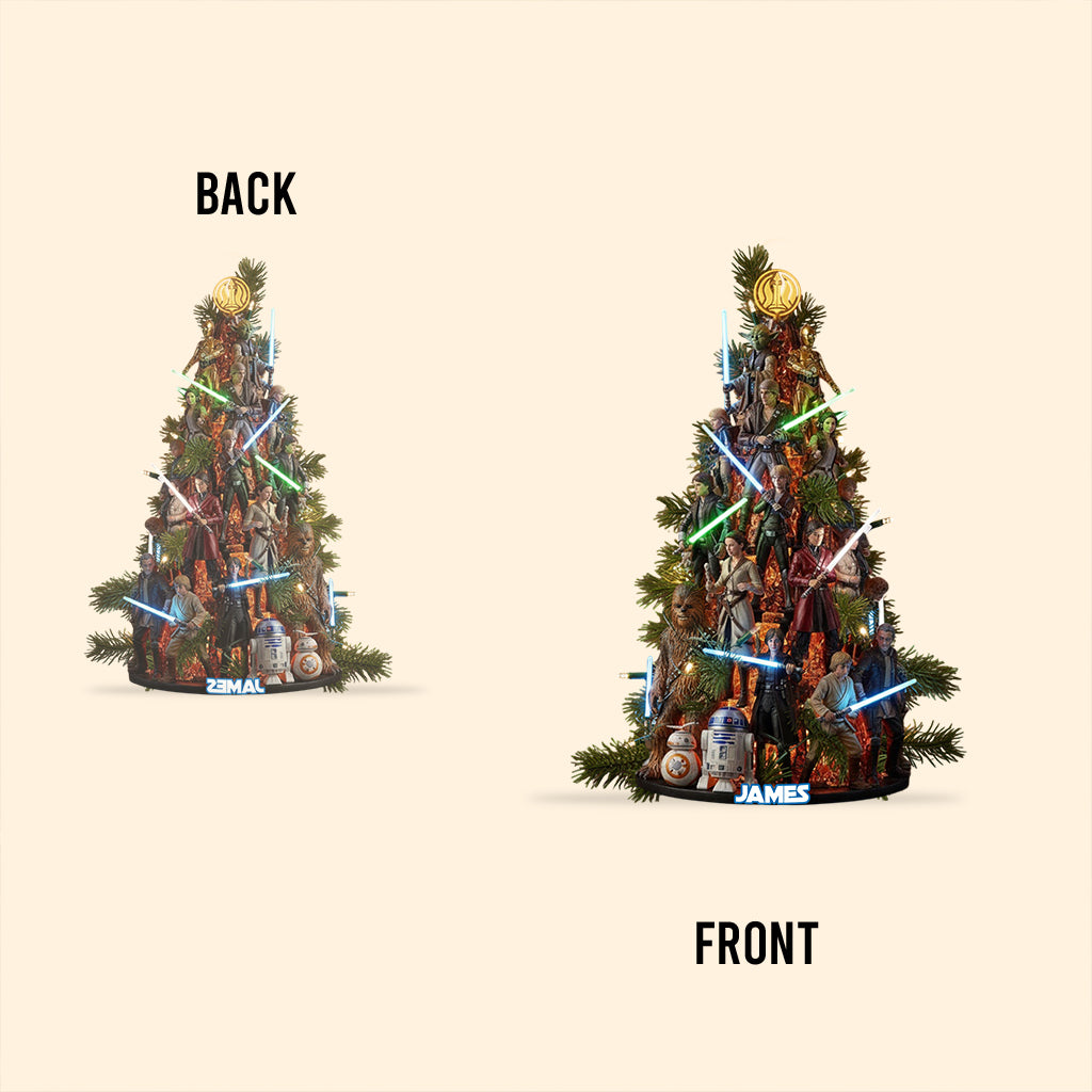 May The Magic Be With You - Personalized The Force Custom Shaped Acrylic Plaque