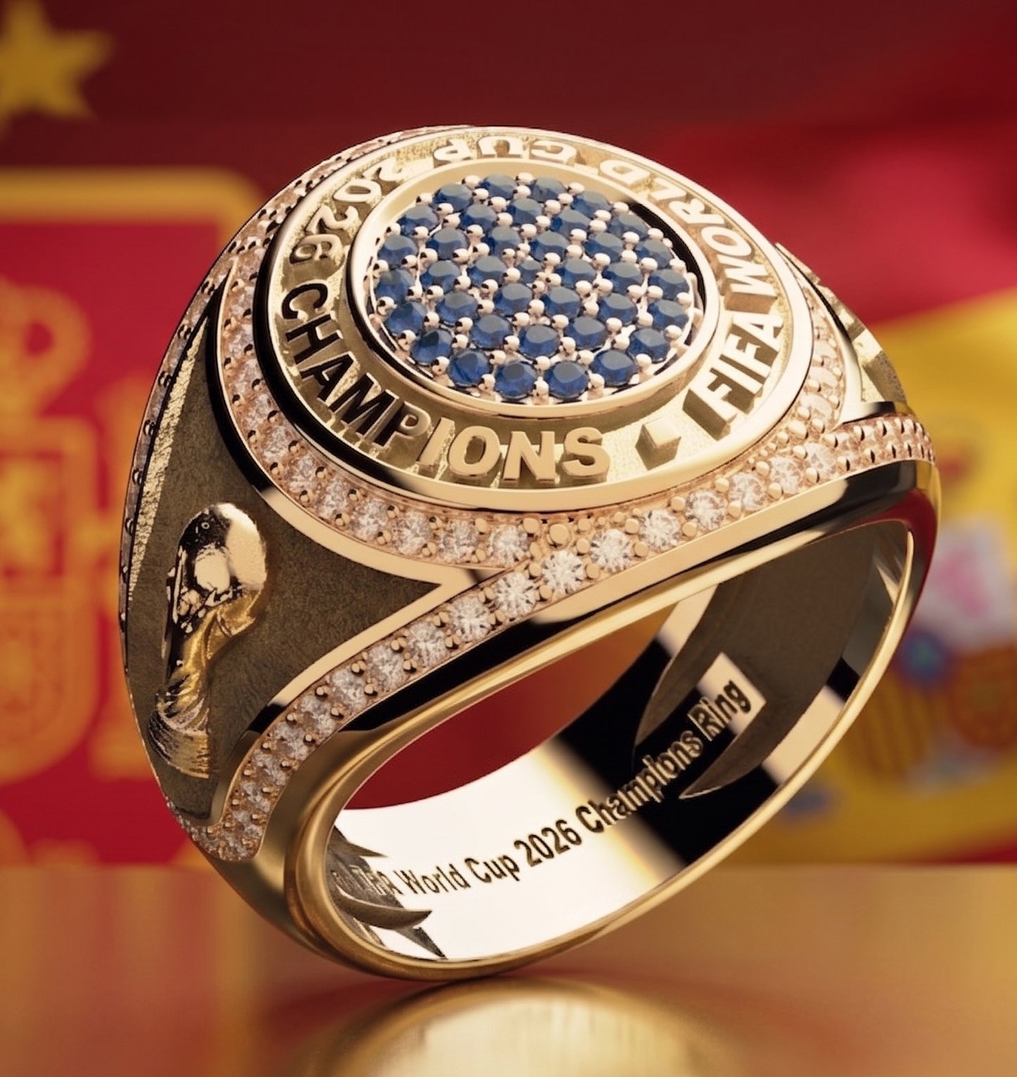 SPAIN - World Champion 2026 Premium Ring
