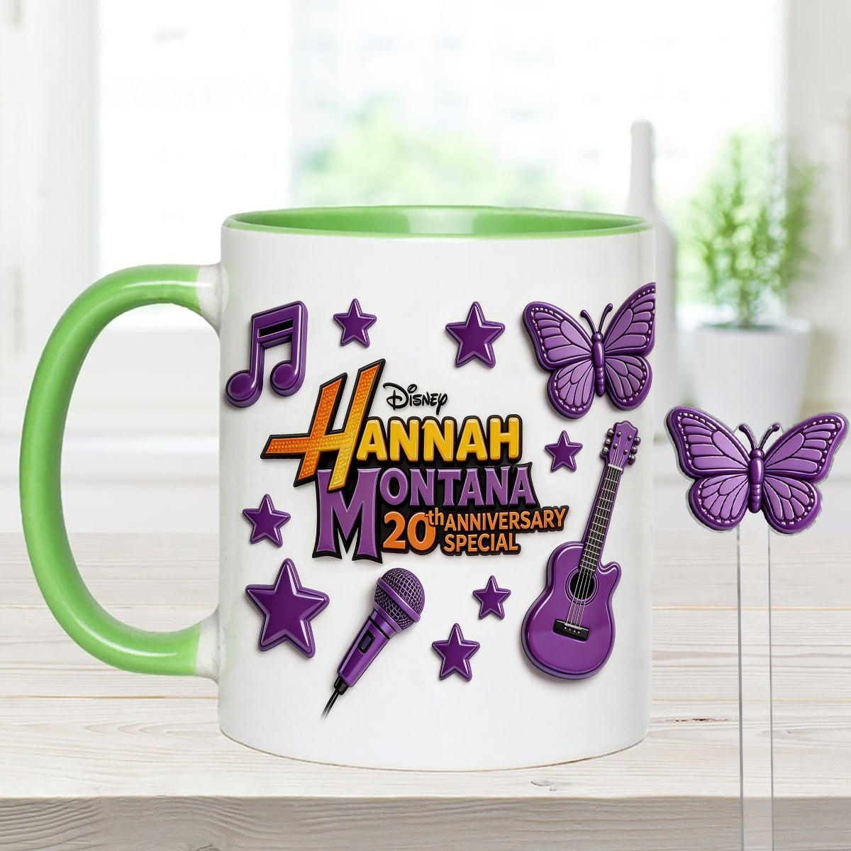 Best Of All Worlds - Personalized Teenage Girl Set Accent Mug with Acrylic Stirrers