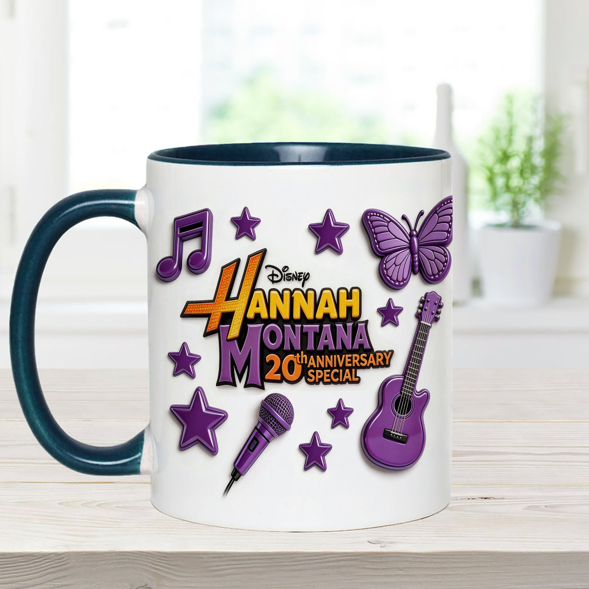 Best Of All Worlds - Personalized Teenage Girl Set Accent Mug with Acrylic Stirrers