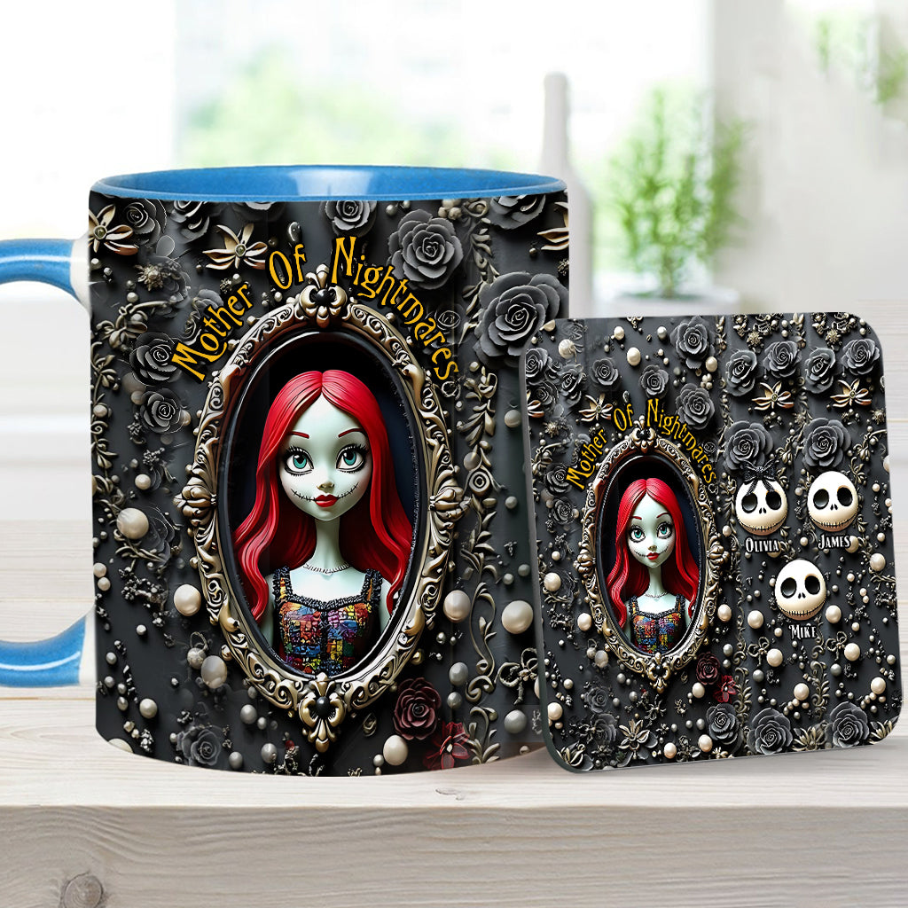 Mother Of Nightmares - Personalized Nightmare Accent Mug