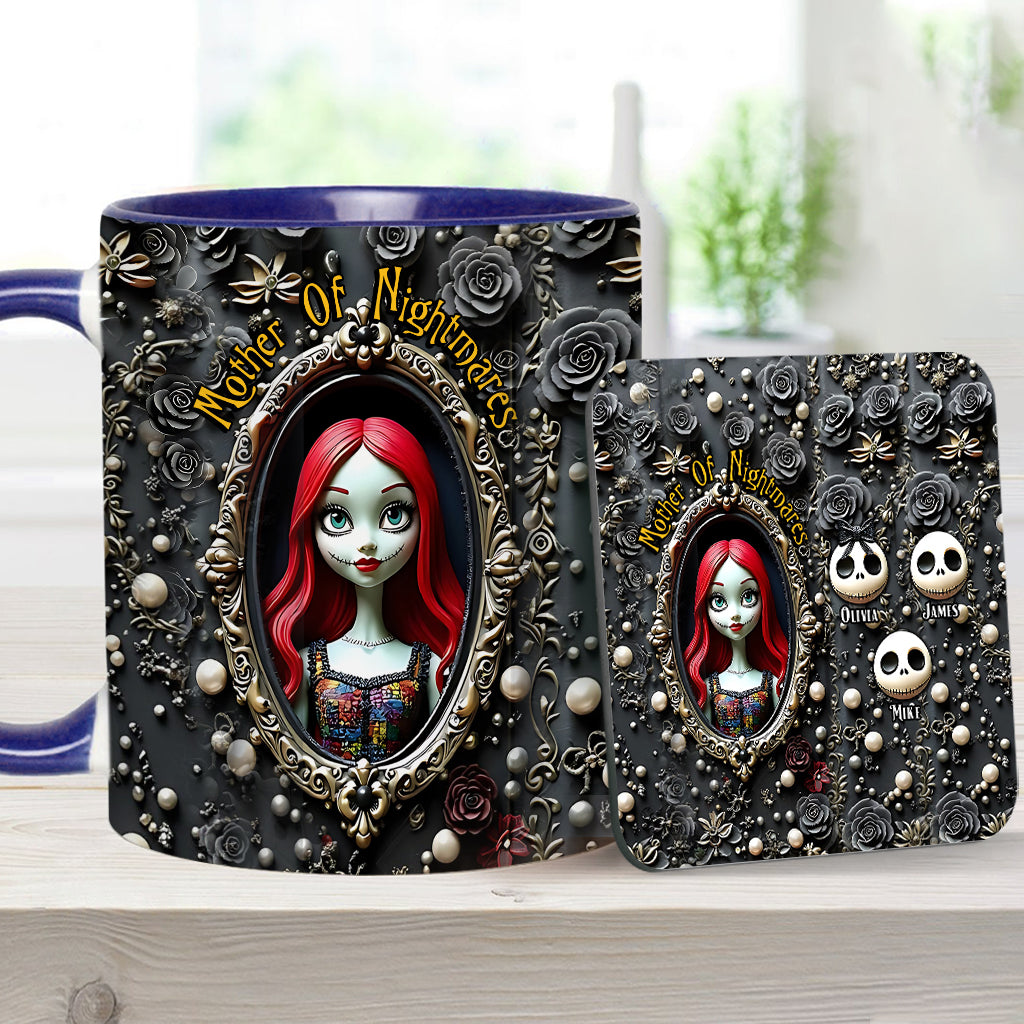 Mother Of Nightmares - Personalized Nightmare Accent Mug