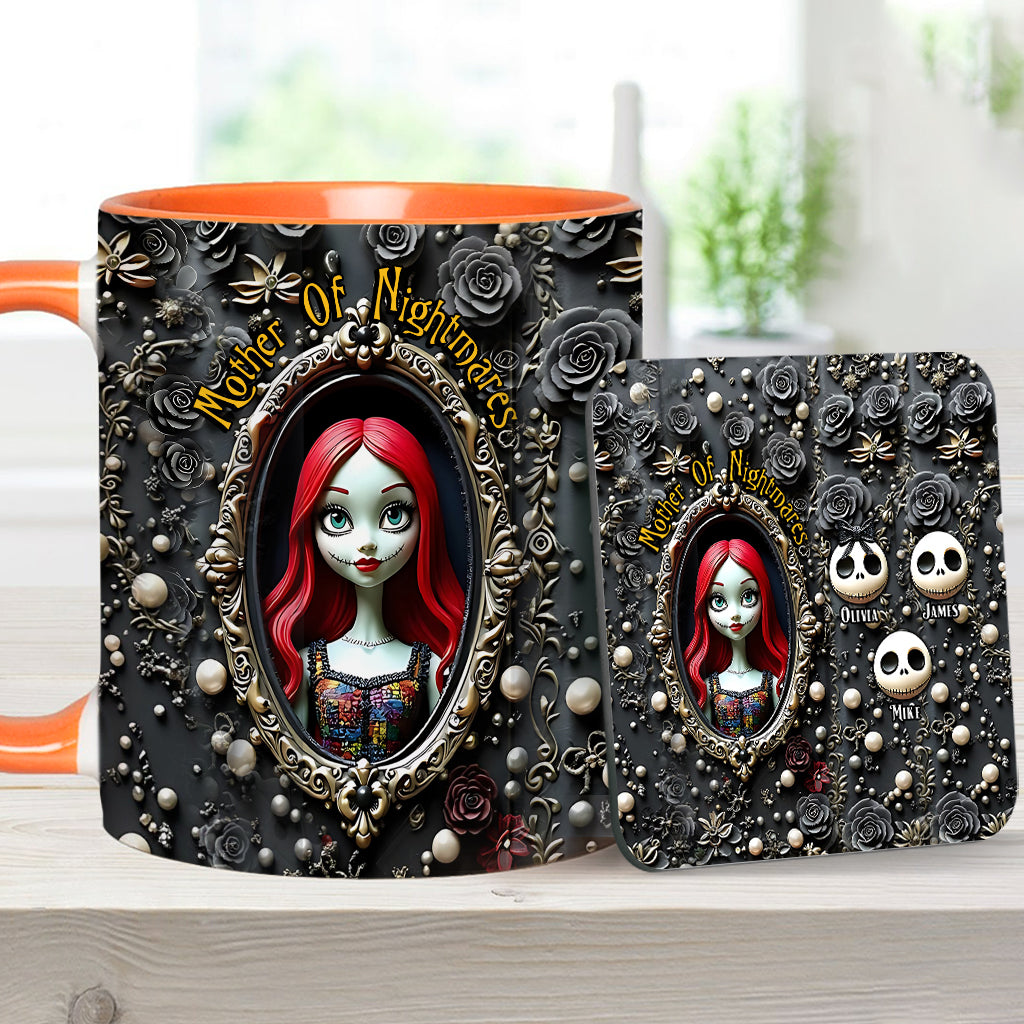 Mother Of Nightmares - Personalized Nightmare Accent Mug