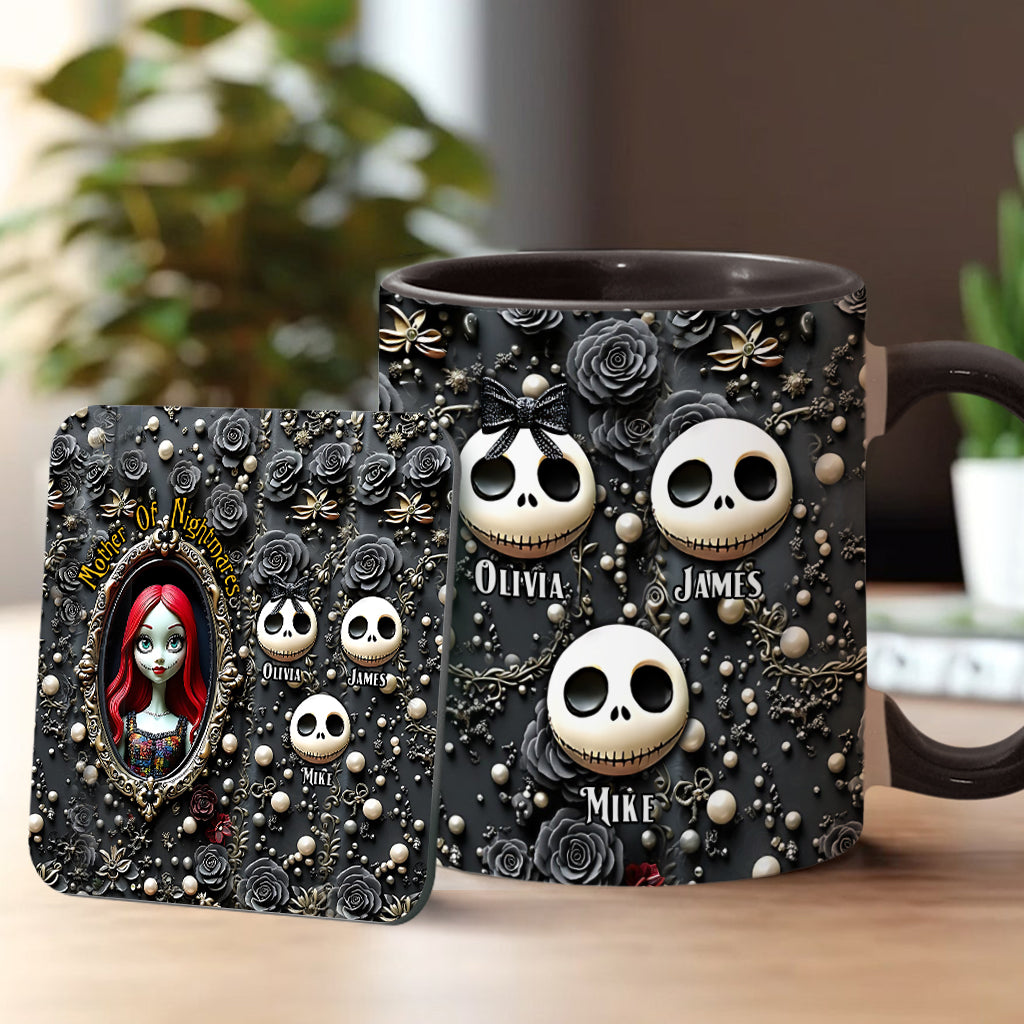 Mother Of Nightmares - Personalized Nightmare Accent Mug