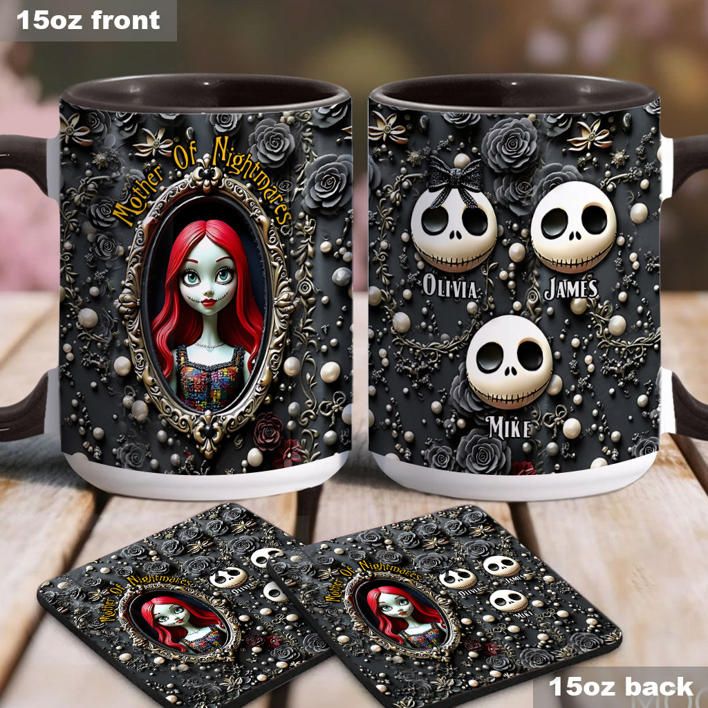 Mother Of Nightmares - Personalized Nightmare Accent Mug