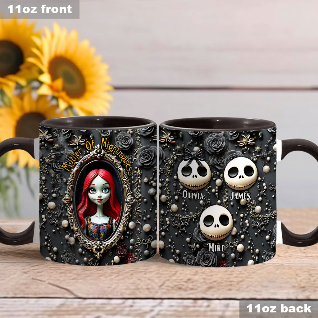 Mother Of Nightmares - Personalized Nightmare Accent Mug