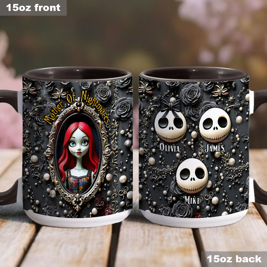 Mother Of Nightmares - Personalized Nightmare Accent Mug