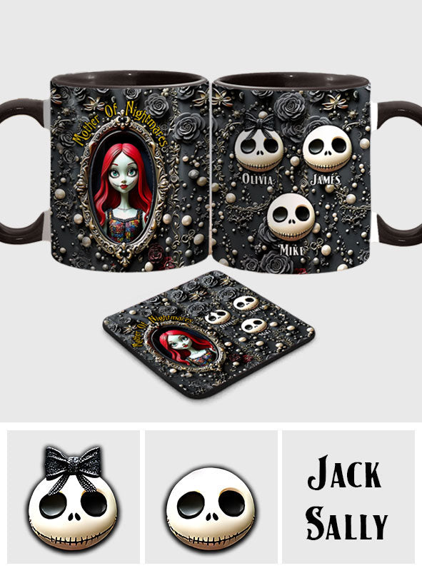 Mother Of Nightmares - Personalized Nightmare Accent Mug