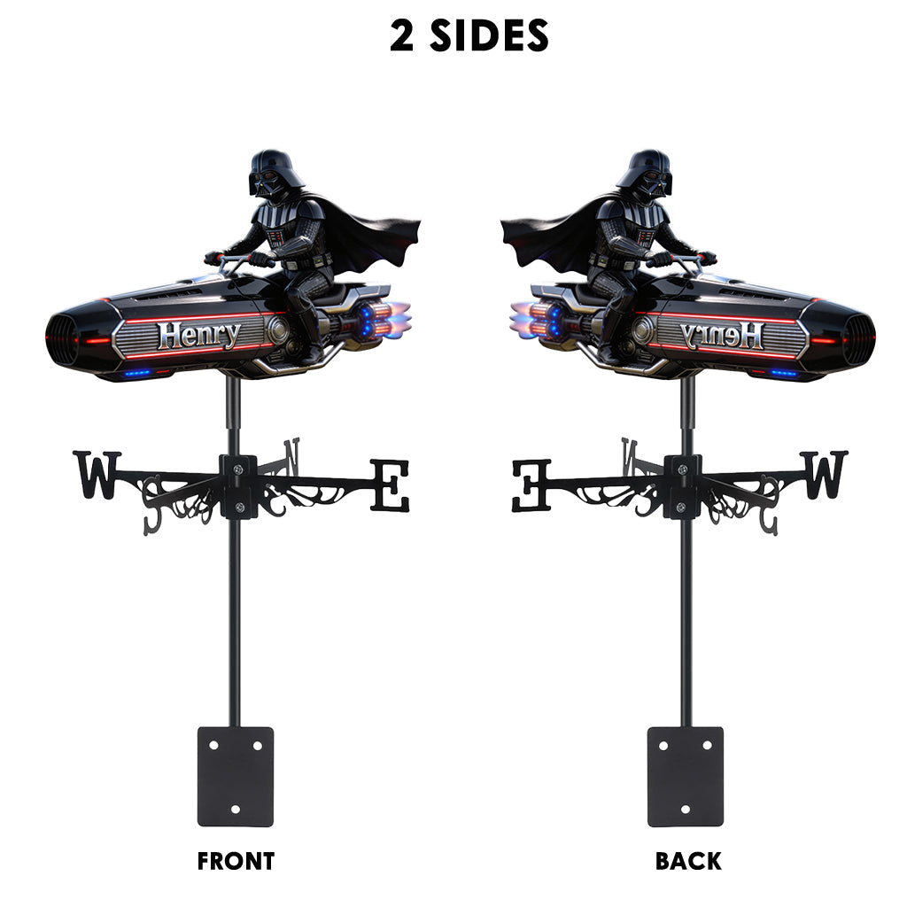Hello Darkness - Personalized The Force Weather Vane