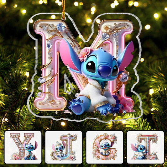 Blue Ohana - Personalized Ohana Ornament
