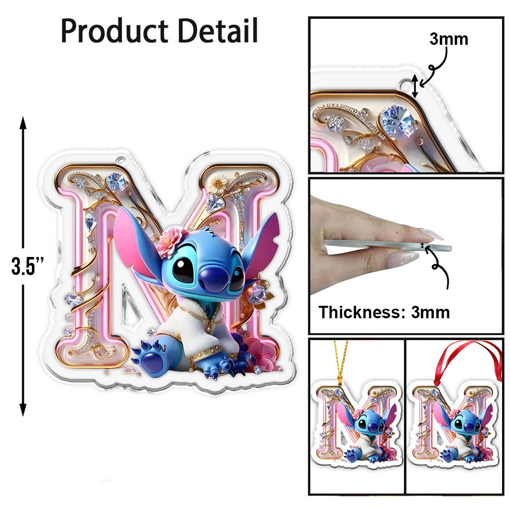 Blue Ohana - Personalized Ohana Ornament