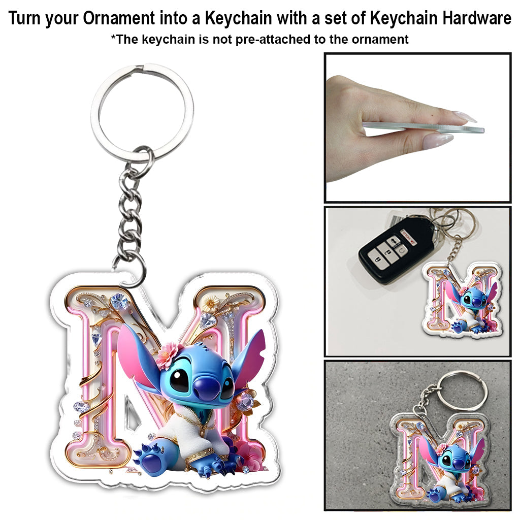 Blue Ohana - Personalized Ohana Ornament