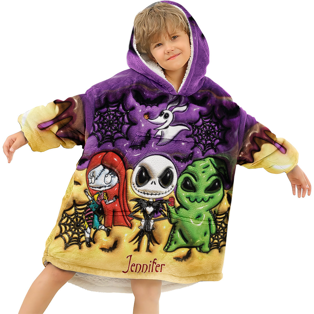 The Nightmare - Personalized Nightmare Blanket Hoodie