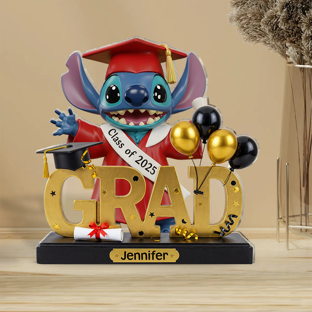 Class Of 2025 - Personalized Ohana Custom Shaped Acrylic Plaque