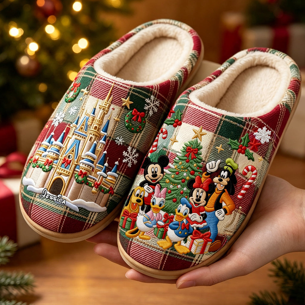 Magical Christmas - Personalized Dream Trip Slippers