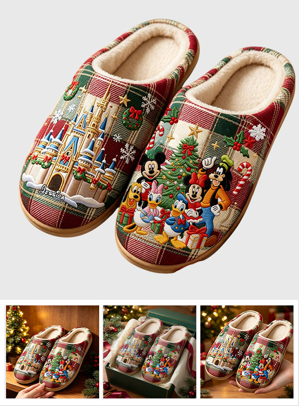 Magical Christmas - Personalized Dream Trip Slippers