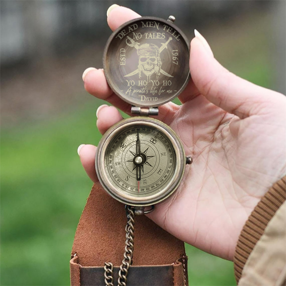 A Pirates Life For Me - Personalized Pirates Compass