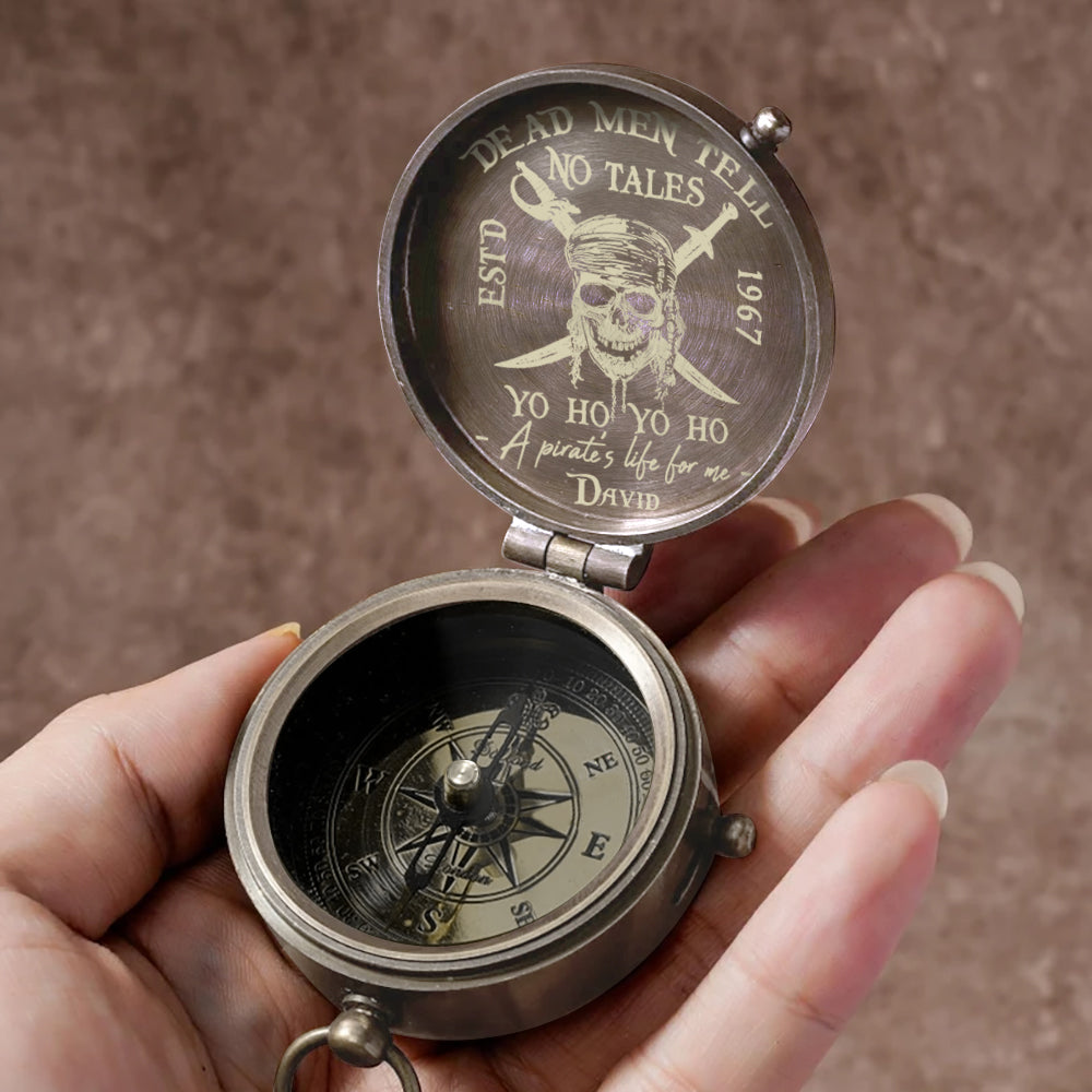 A Pirates Life For Me - Personalized Pirates Compass