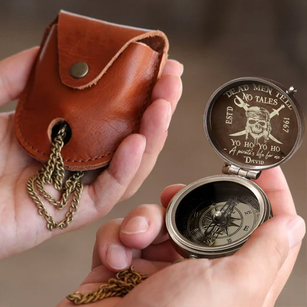 A Pirates Life For Me - Personalized Pirates Compass
