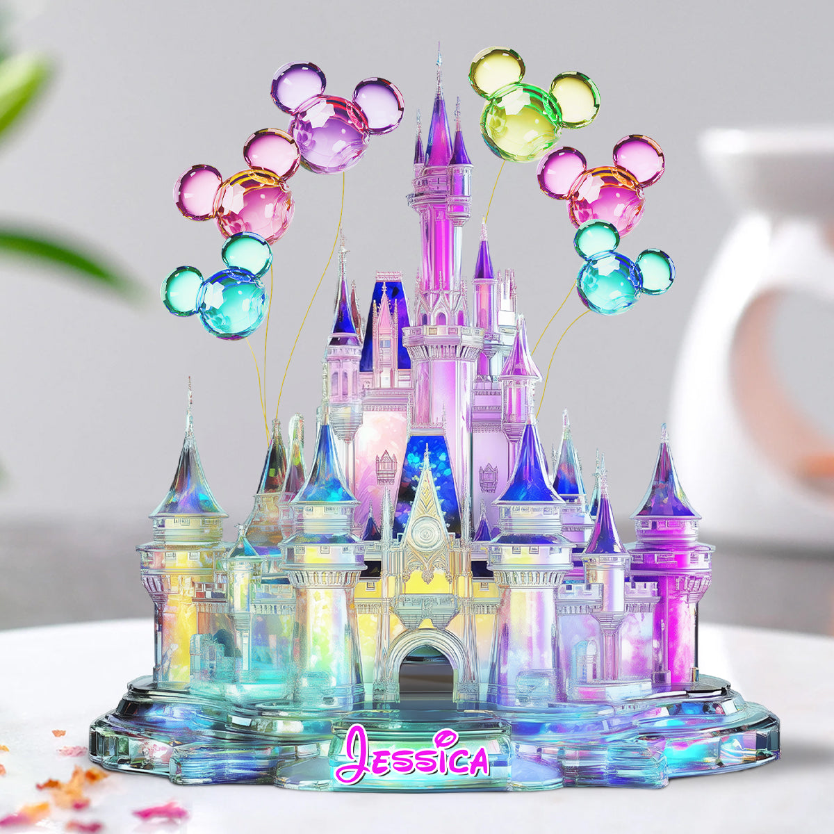 Magical Moments - Personalized Mouse Custom Shaped Acrylic Plaque