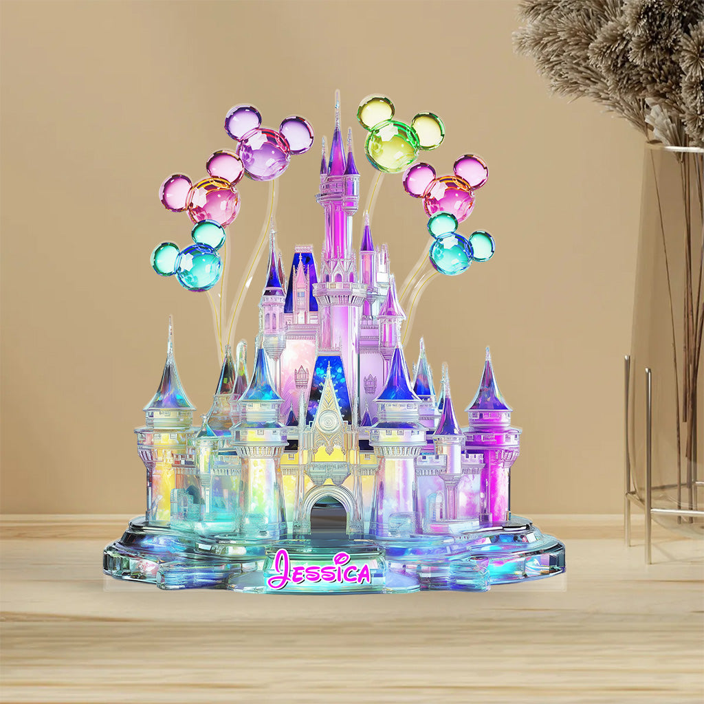 Magical Moments - Personalized Mouse Custom Shaped Acrylic Plaque