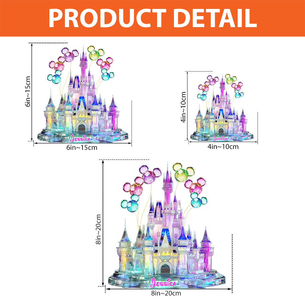 Magical Moments - Personalized Mouse Custom Shaped Acrylic Plaque