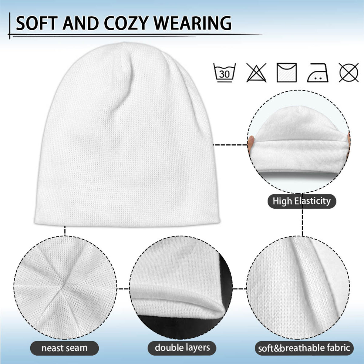 Friends - Personalized Yellow Bear Beanie Hat With Patches