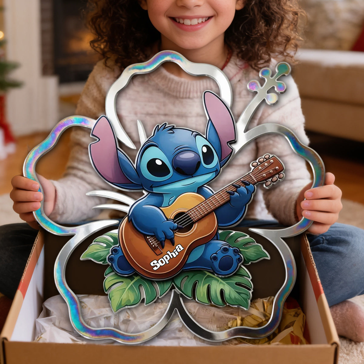 Ohana Means Family - Personalized Ohana 3D Printed Cut Metal Sign