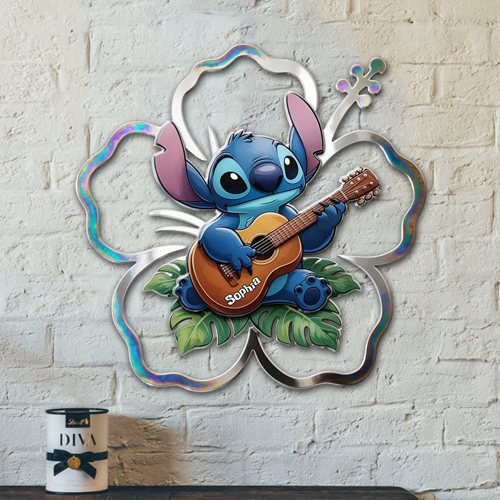 Ohana Means Family - Personalized Ohana 3D Printed Cut Metal Sign