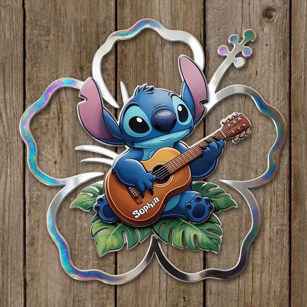 Ohana Means Family - Personalized Ohana 3D Printed Cut Metal Sign