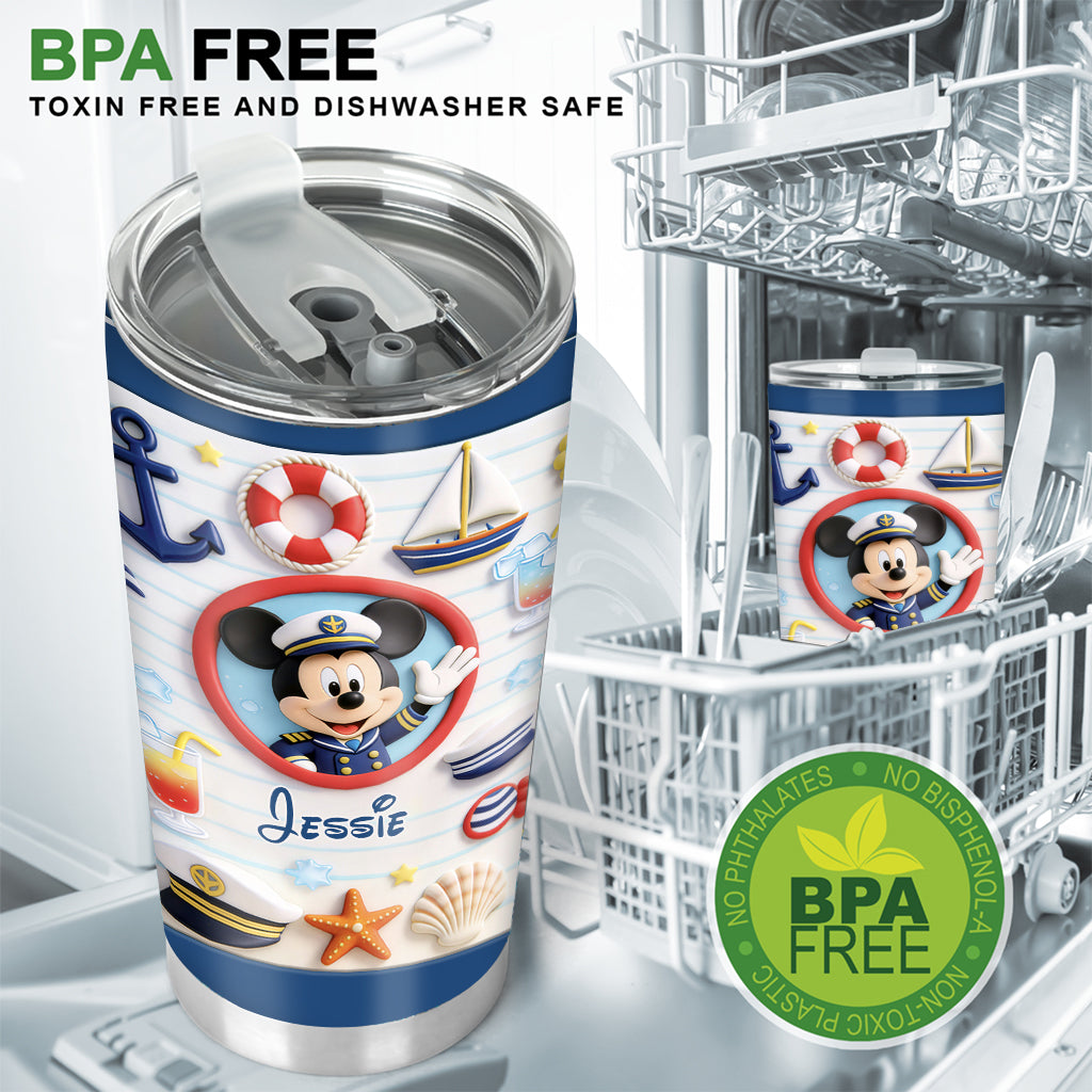 Cruising Together - Personalized Mouse Tumbler