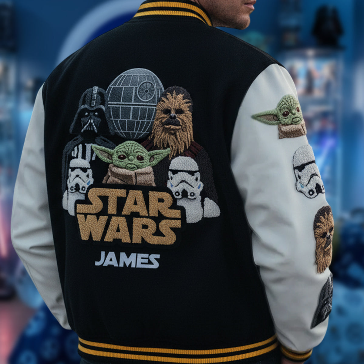 The Force - Personalized The Force Varsity Jacket