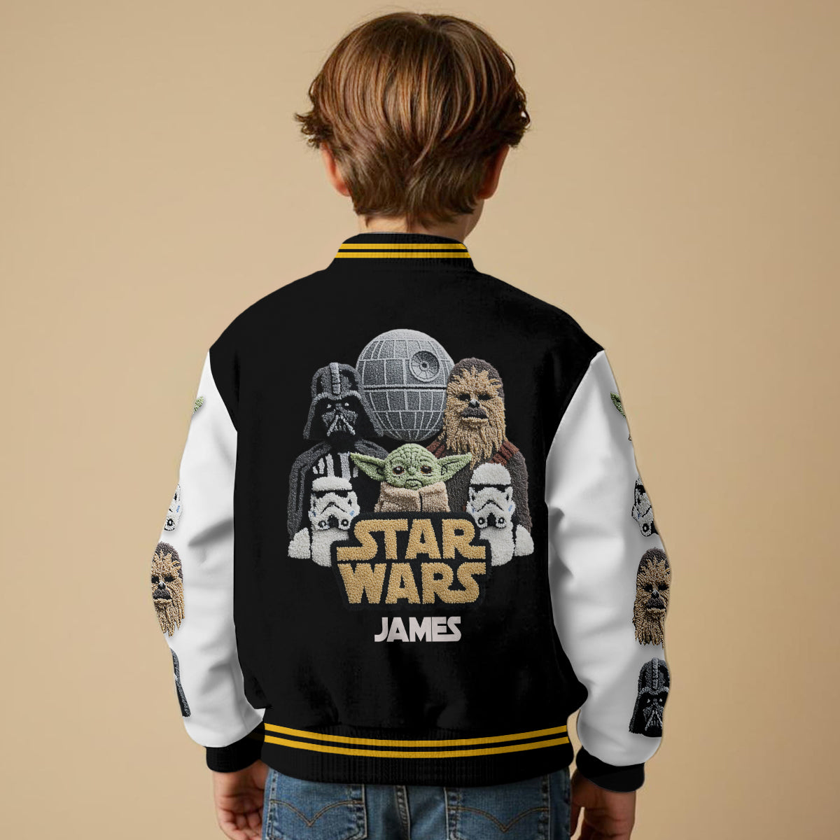 The Force - Personalized The Force Varsity Jacket