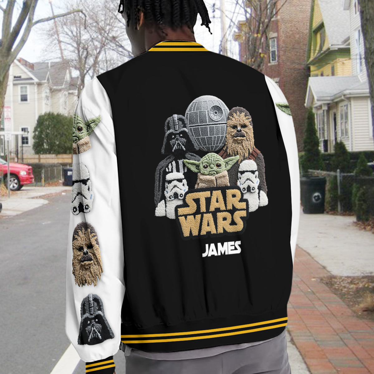 The Force - Personalized The Force Varsity Jacket