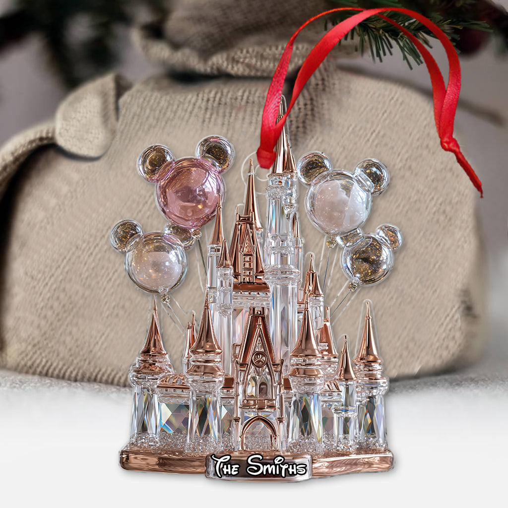 Magical Castle - Personalized Mouse Ornament