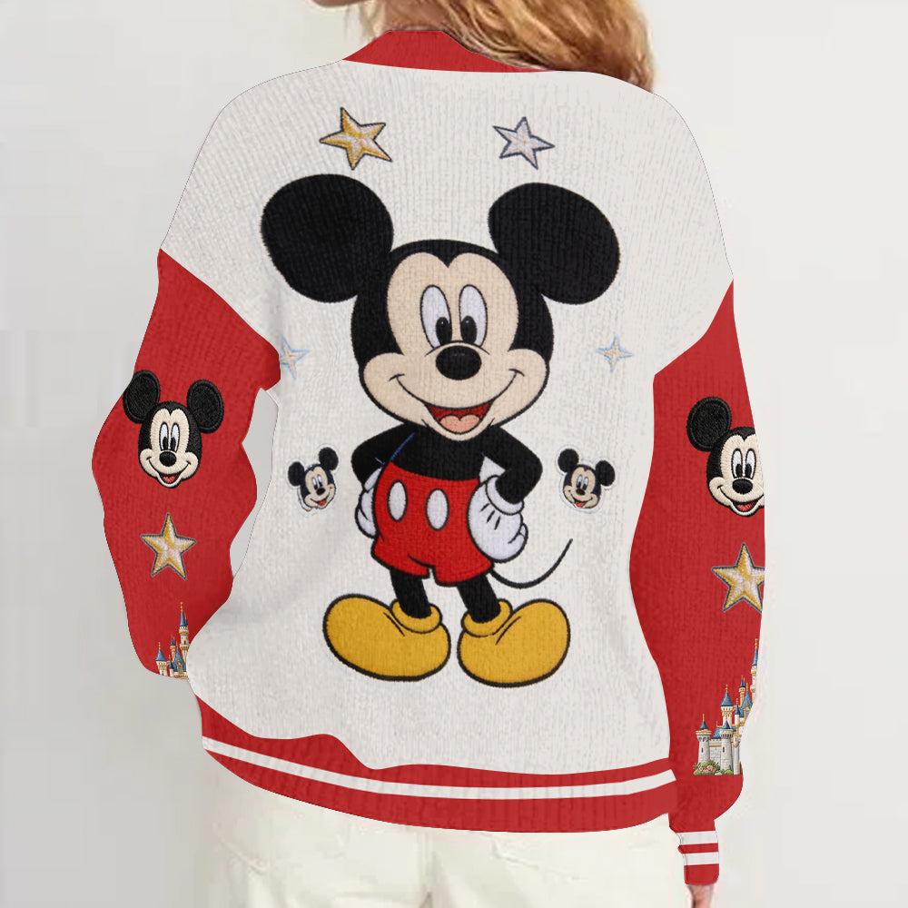 Magical Mouse - Personalized Mouse Cardigan Sweater