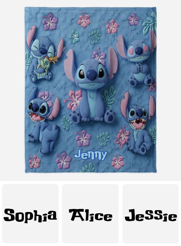 Ohana Means Family - Personalized Ohana Blanket