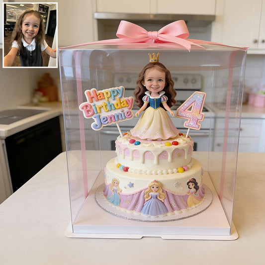 Happy Birthday Gift - Personalized Beautiful Princess Custom Shaped Acrylic Plaque
