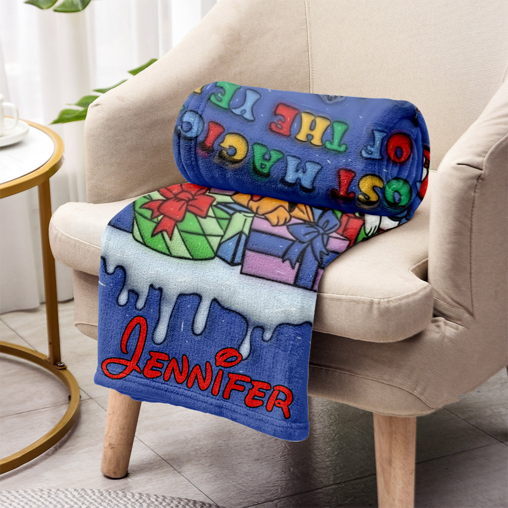Magical Time - Personalized Mouse Blanket