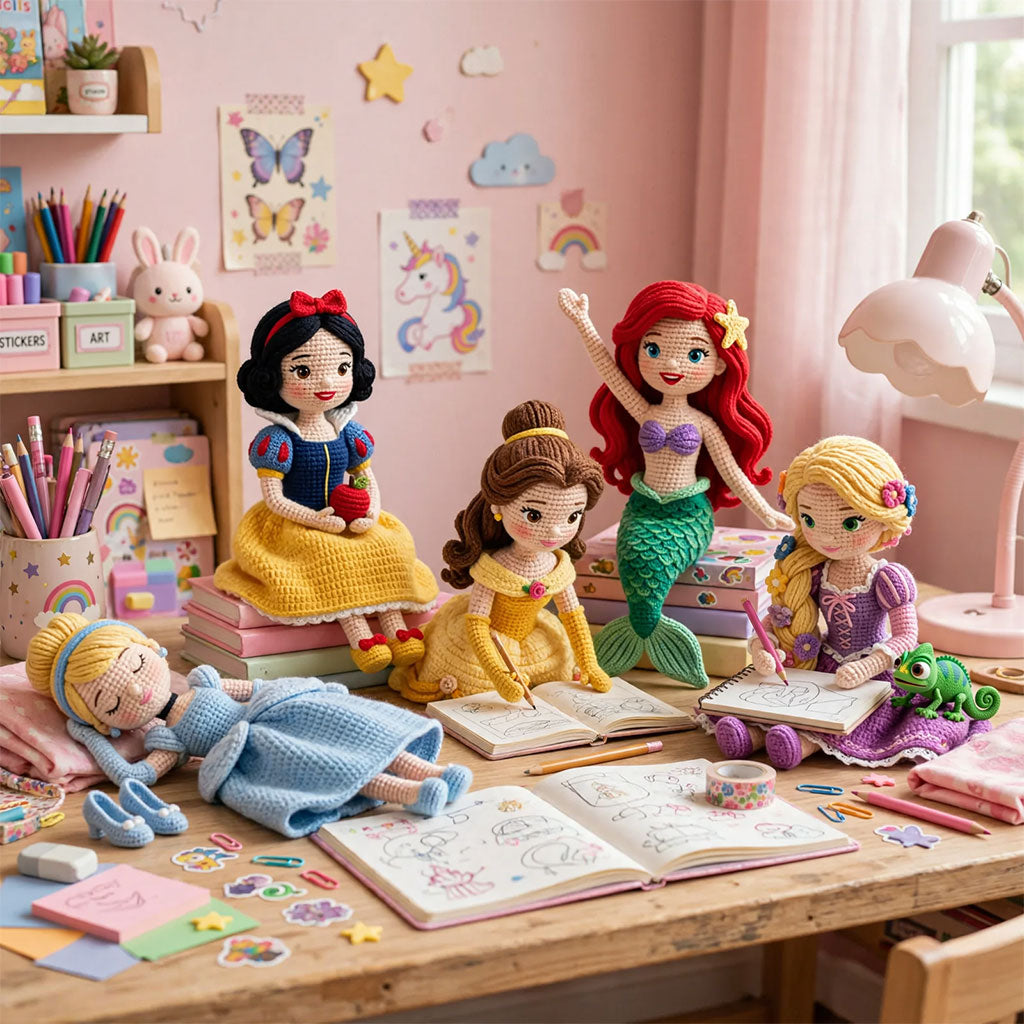 Beautiful Friend - Personalized Beautiful Princess Posable Plush Doll