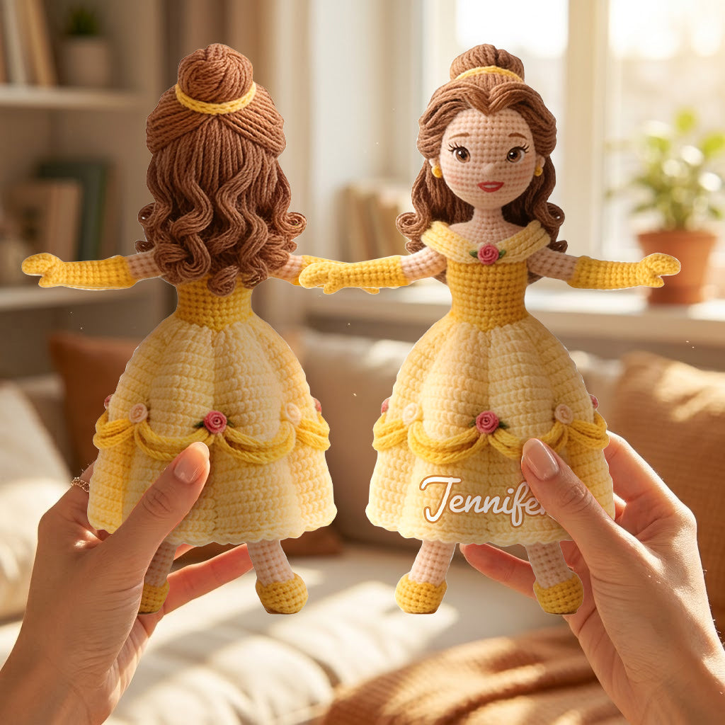 Beautiful Friend - Personalized Beautiful Princess Posable Plush Doll