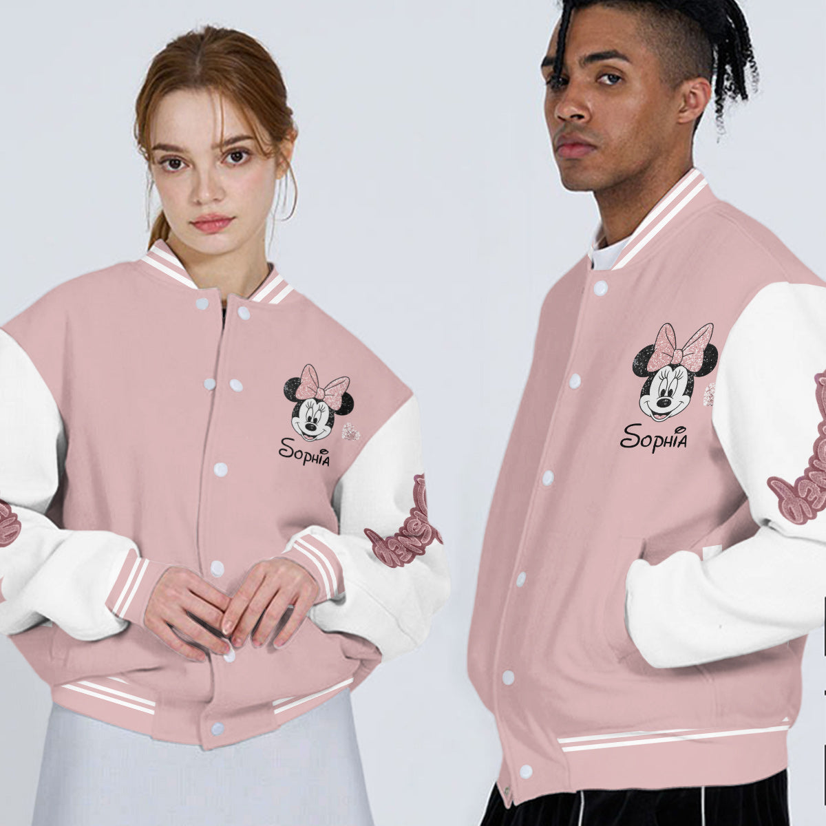 Magic Mouse - Personalized Mouse Varsity Jacket