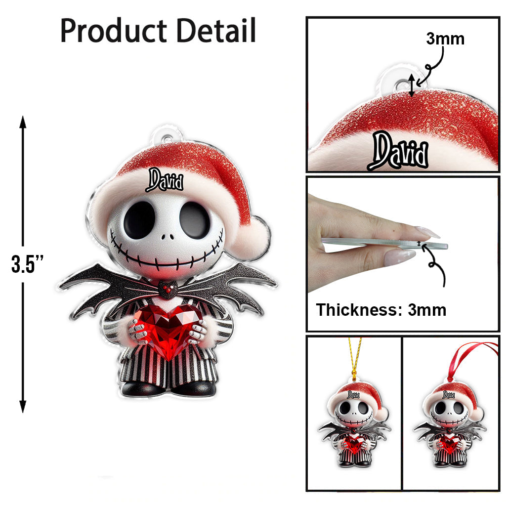 Merry Christmas - Personalized Nightmare Ornament