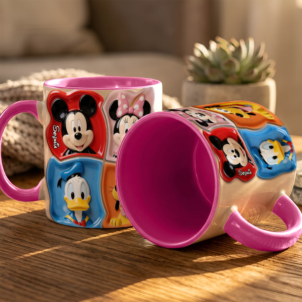 Magical Friends - Personalized Mouse 3D Printed Accent Mug