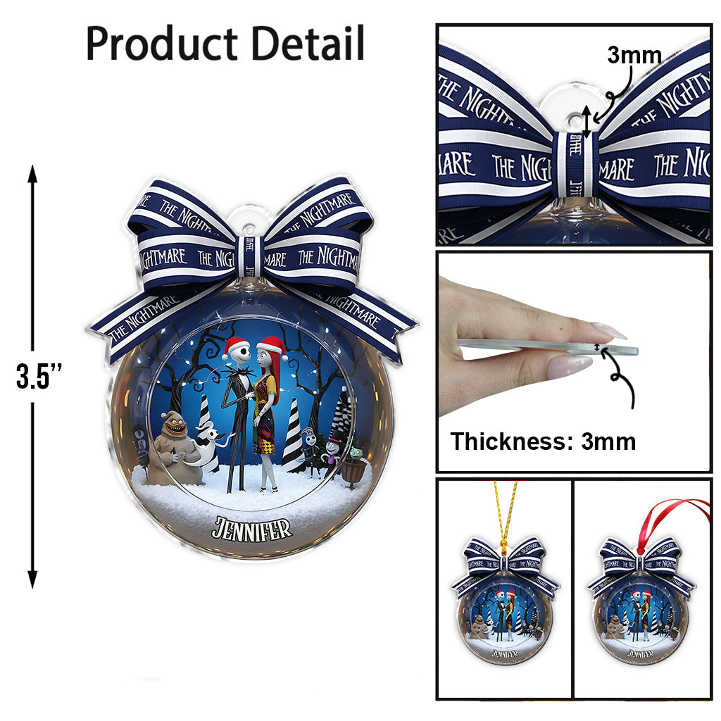 Merry Christmas - Personalized Nightmare Ornament