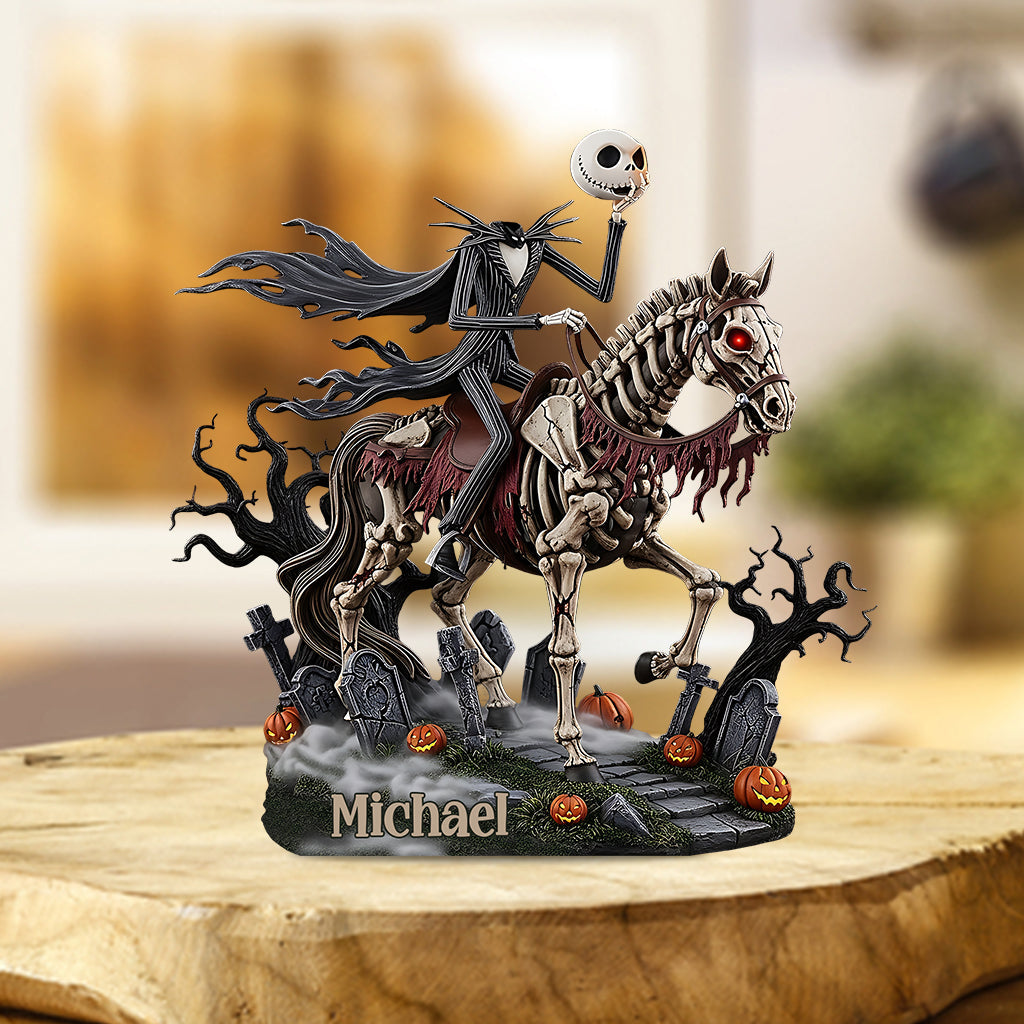 Headless Knight - Personalized Nightmare Custom Shaped Acrylic Plaque