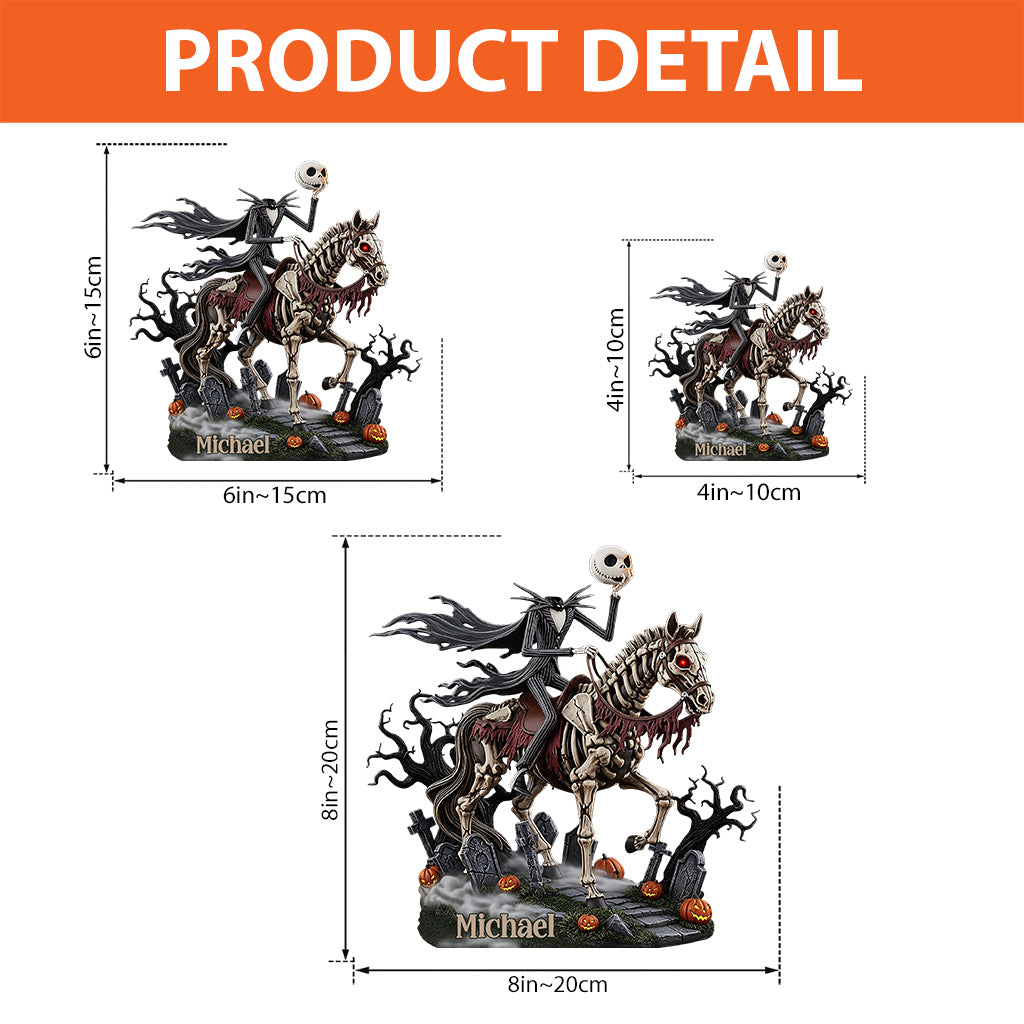 Headless Knight - Personalized Nightmare Custom Shaped Acrylic Plaque