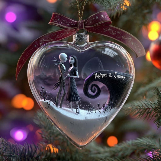 A Nightmare Love Story - Personalized Nightmare Ornament