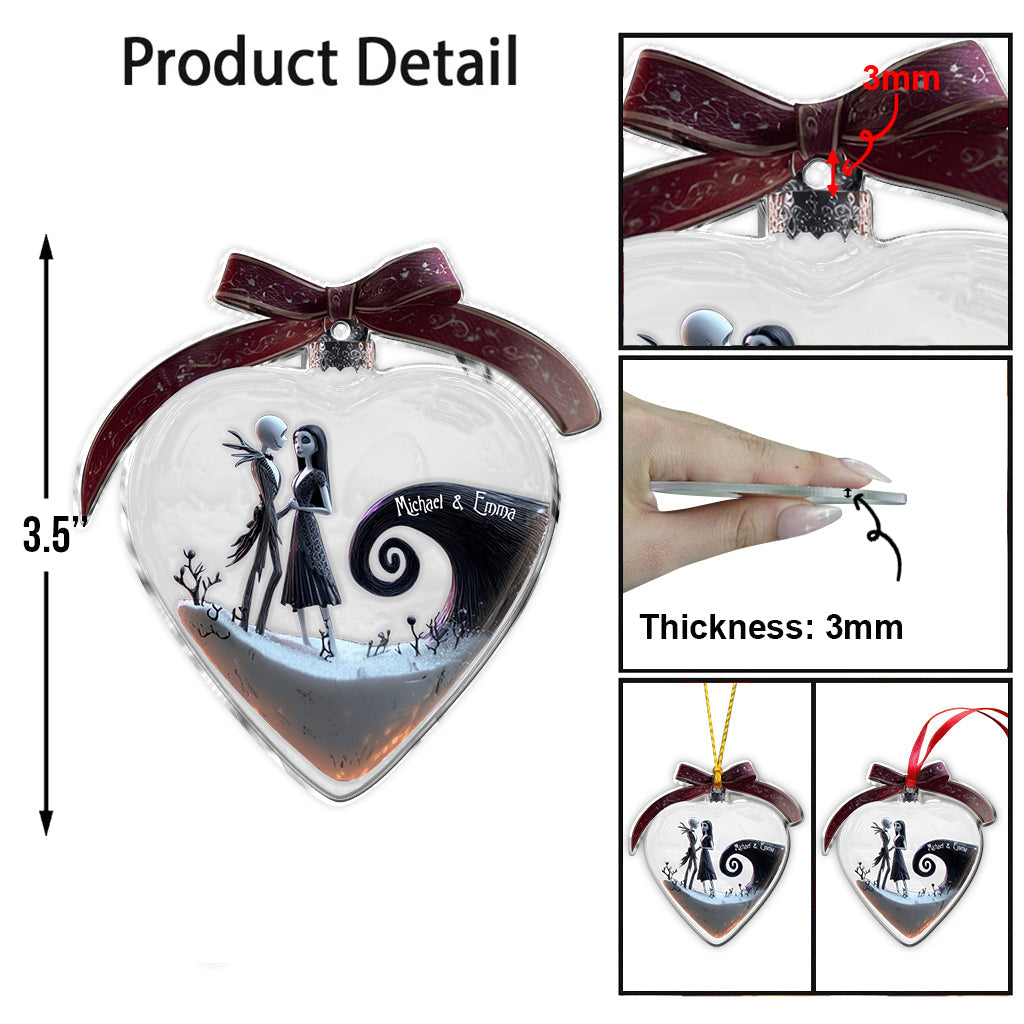 A Nightmare Love Story - Personalized Nightmare Ornament