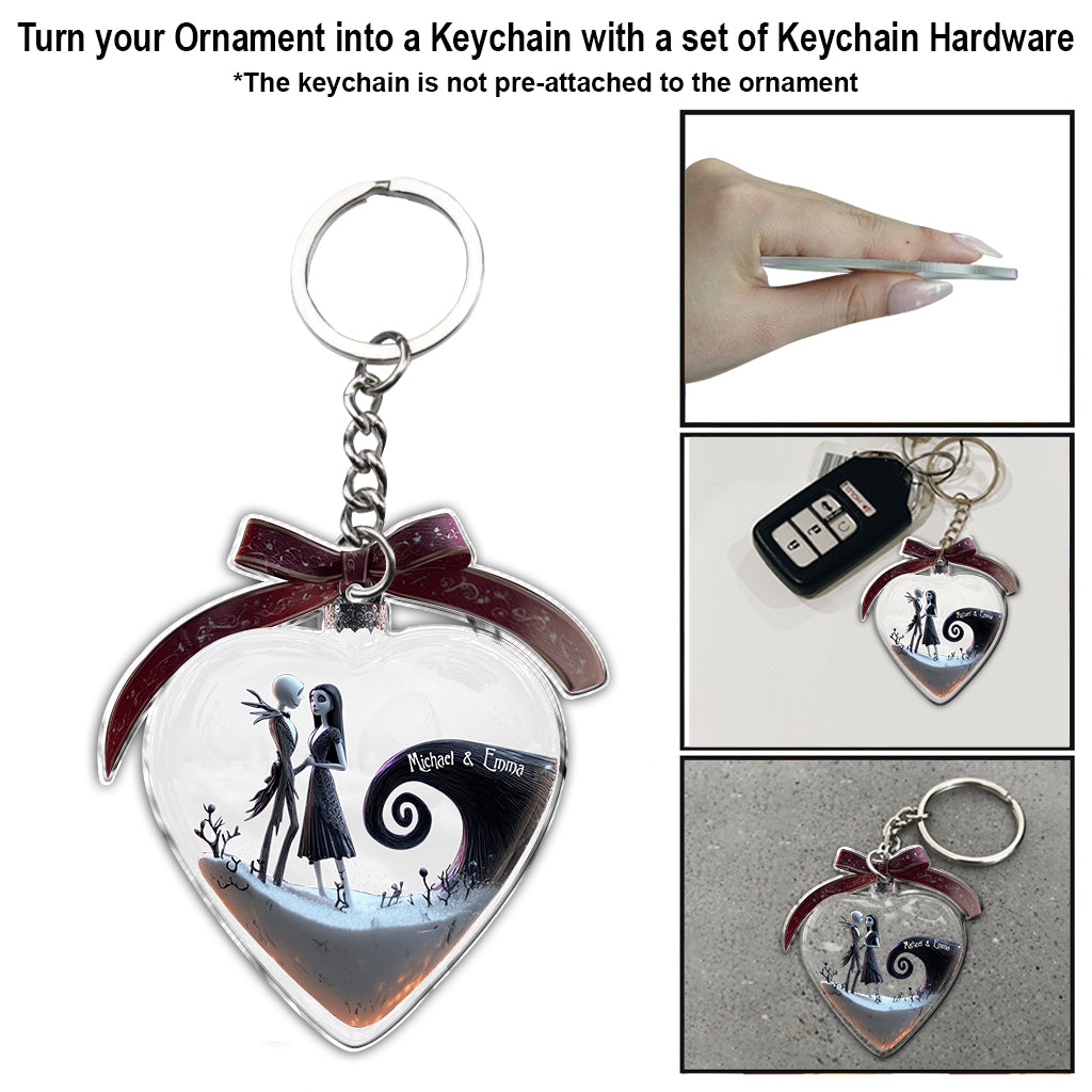 A Nightmare Love Story - Personalized Nightmare Ornament